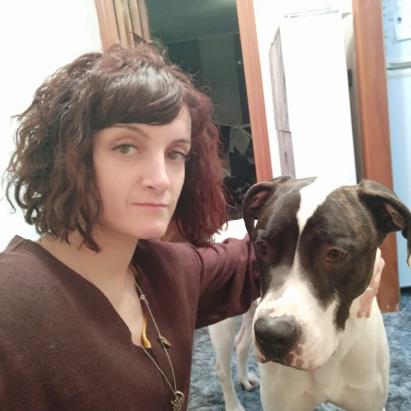 carmen y su perro adiestramiento particular